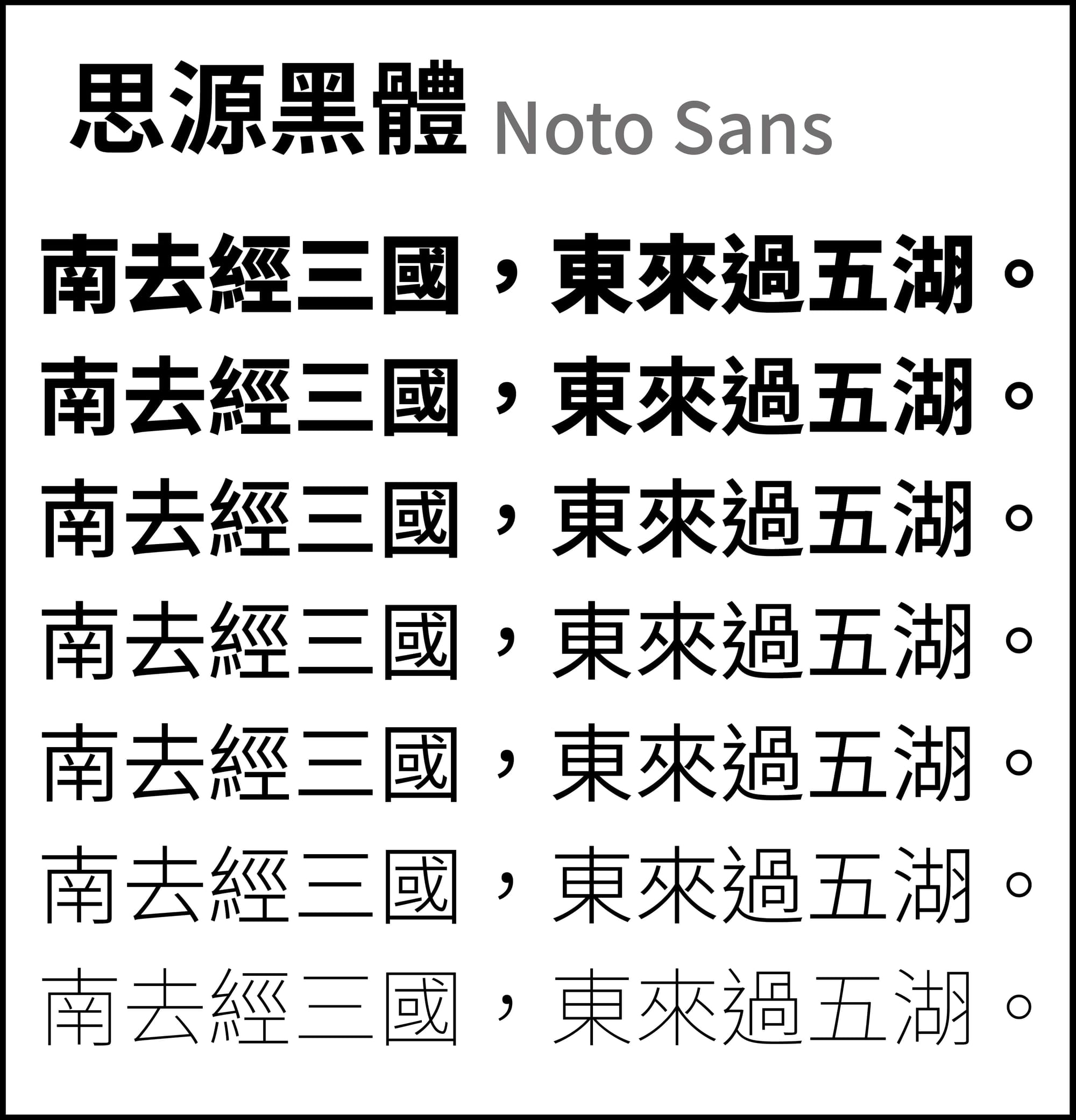 免費下載！常見實用黑體！